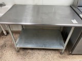 30'' x48'' x 36''H Stainless Steel Prep Table No Shipping Available
