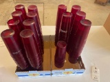 (100) Plastic Coca Cola glasses No shipping available