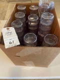 (61) Plastic Coca Cola drinking glasses No shipping available