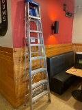 Keller 12' 250 lb. capacity aluminum step ladder No Shipping Available