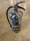 Wet Commercial Fire Extinguisher, charged in November 2021