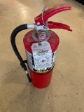 Fire Extinguisher, recharged November 2021