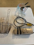 electric stone knife sharpener, measuring bowls