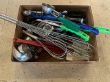 Various Ice Cream Scoops and utensils