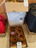 (36) 10 oz. onion soup Crocks (26) 12 oz. Crocks 1 full box of 2 dozen 10 oz. onion soup Crocks No