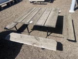 52'' x 52'' wood picnic table No shipping available