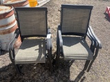 5 outdoor stackable chairs No shipping available