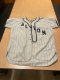 Alton baseball jersey (size unknown), advertising Wierda Appliance #2