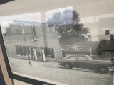 21'' x 27'' framed print of Even garage No shipping available