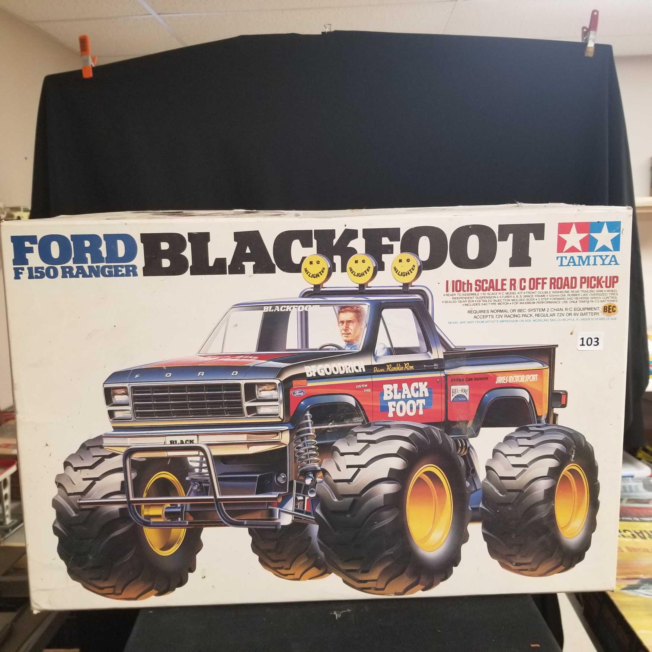 ブラックフット FORD F150 RANGER BLACKFOOT Tamiya1⁄10th Scale, R⁄C