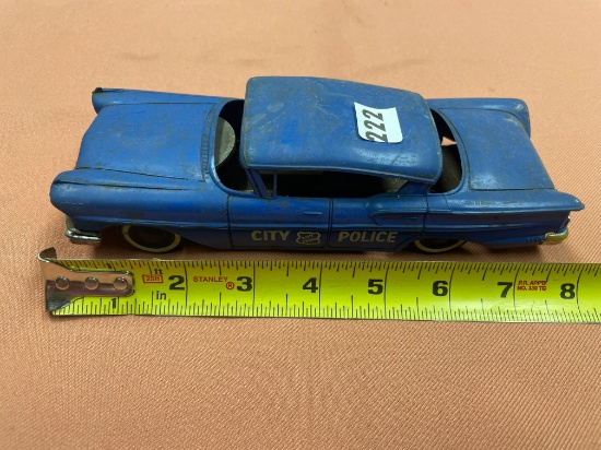 1958 City Police Chevy Bel Air, hard plastic