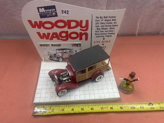 Monogram Woody Wagon 1/24 scale. in original box. Dealer display
