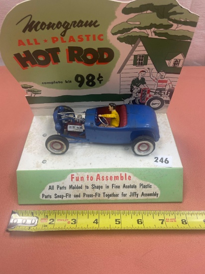 Monogram Hot Rod, in original box. Dealer display