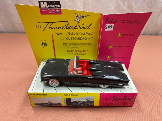 Monogram Thunderbird, 1/24 scale. Dealer display