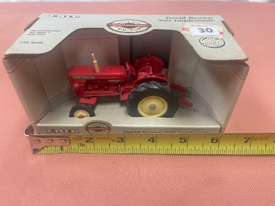 Ert David Brown 990 Implematic...vintage tractors, 1/32 scale, in original box