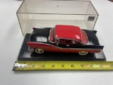 1956 Ford Crown Victoria Diorama Model, in display case