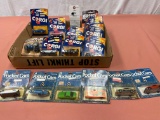 all in original package 1- Ertl Pow-R-Pull Ford Tractor 1- Hersheys...Jeep 6- Tomy Pocket Cars: Dats