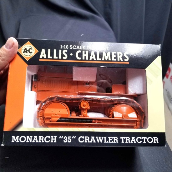 1/16 Scal Specast Allis Chalmers Monarch 35 Crawler Tractor-NIB