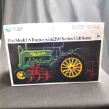 1/16 Precision Classics JD Model A Tractor with 2 90 series Culivators-NIB