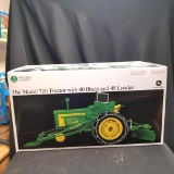 1/16 Scale Presicion Classic 720 JD Tractor with 80 blade and 45 loader-NIB