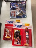 Mark McGwire , Patrick Ewing and John Stockton Starting Lineup Figures