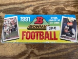 1991 Bowman Complete Set of Football Cards