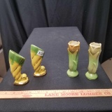 4 Shawnee Vases