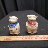 Shawnee Pig Salt and Pepper set