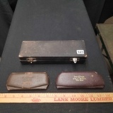 Keuffel and Esser Co. Planimeter in Case and 2 Vintage Eye Glasses in Cases