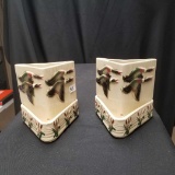 Pair of Shawnee 4000 Duck Vases