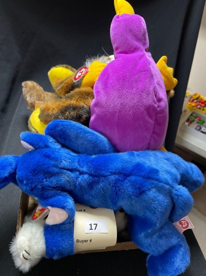 6 count Ty Beanie Buddies