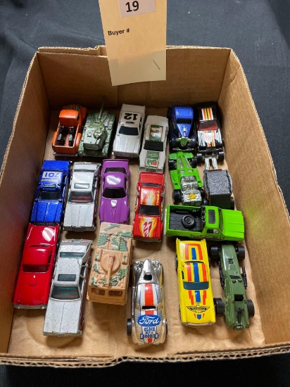 Assorted Hot Wheel Cars