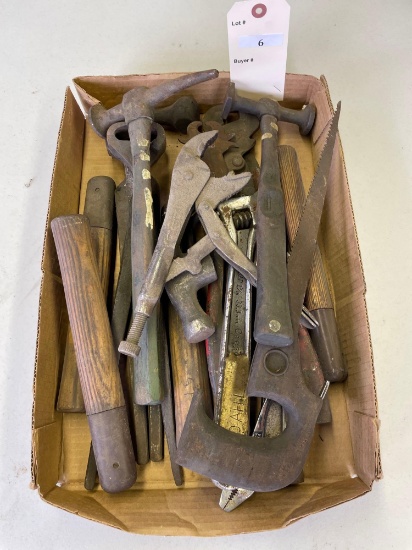 Assortment of Wrenches & Tools