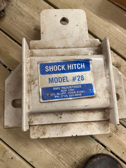 BUMPER STYLE SHOCK HITCH w/ RECEIVER HITCH