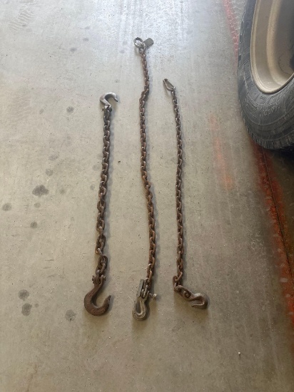 3 TOW SAFETY CHAINS