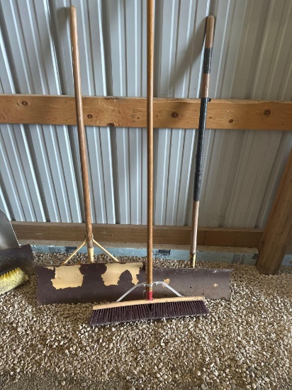 PUSH BROOM and SCRAPERS