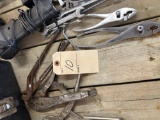 TOOL BOX ASSORTMENT inc VISE GRIPS, PLIERS