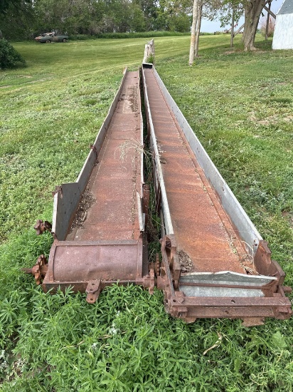 ELEVATOR SECTION FEED BUNKS/SEED BEDS