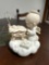 precious moments Christmas figurines