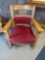 Mission Oak platform rocker andoccasional chair ...