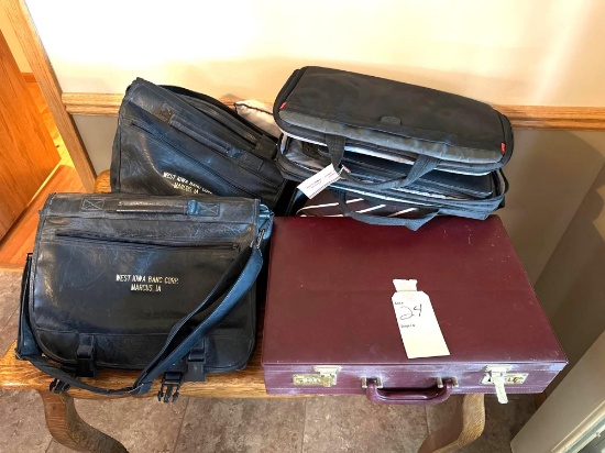 Brief case, computer carrying bag, garment bag, misc bags ...