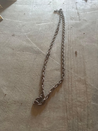 14 foot log chain with double hooks