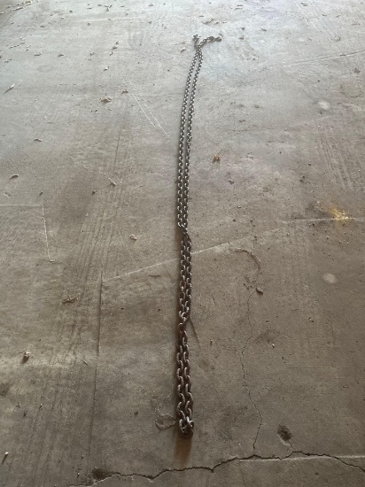 20 foot lock chain with double hooks