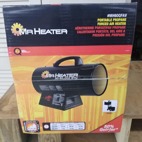 Mr Heater Portable Propane forced air heater-NIB