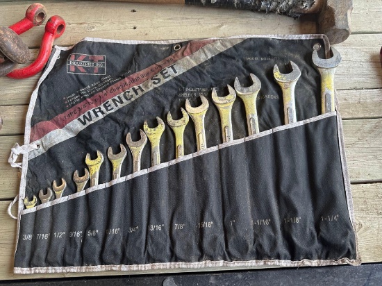 KT INDUSTRIES COMBINATION WRENCH SET 3/8 - 1 1/4
