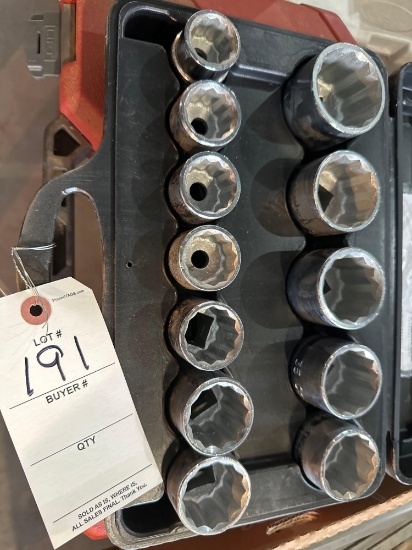 3/4 DRIVE METRIC SOCKETS