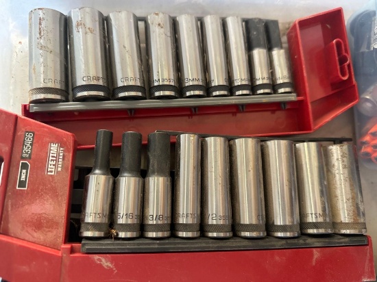 CRAFTSMAN /CRESCENT SOCKET ASSORTMENT