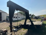 TRAIL EZE GOOSE NECK TRAILER, BEAVER TAIL, RAMPS
