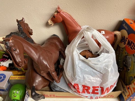 Plastic Horses and many accessories