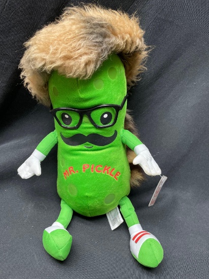 Mr. Pickle with Fur Hat